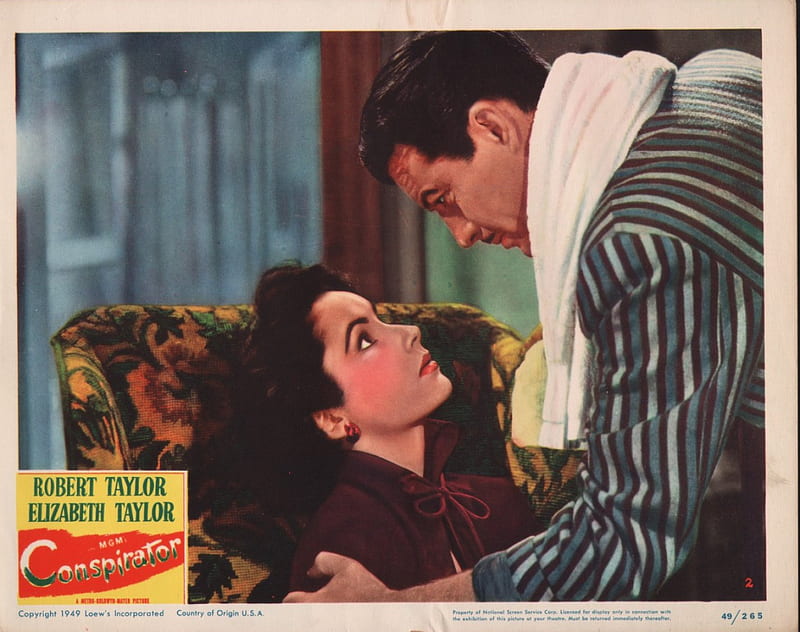 Classic Movies - Conspirator (1949), Robert Taylor, Classic Movies, Thora Hird, Conspirator 1949, Honor Blackman, Elizabeth Taylor, Wilfrid Hyde Whyte, HD wallpaper