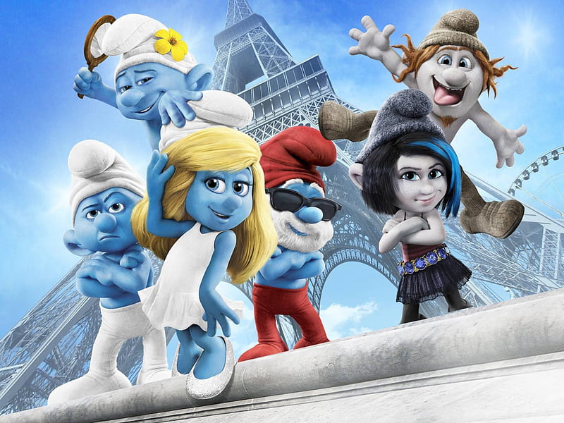 The Smurfs 2, fun, movies, entertainment, HD wallpaper