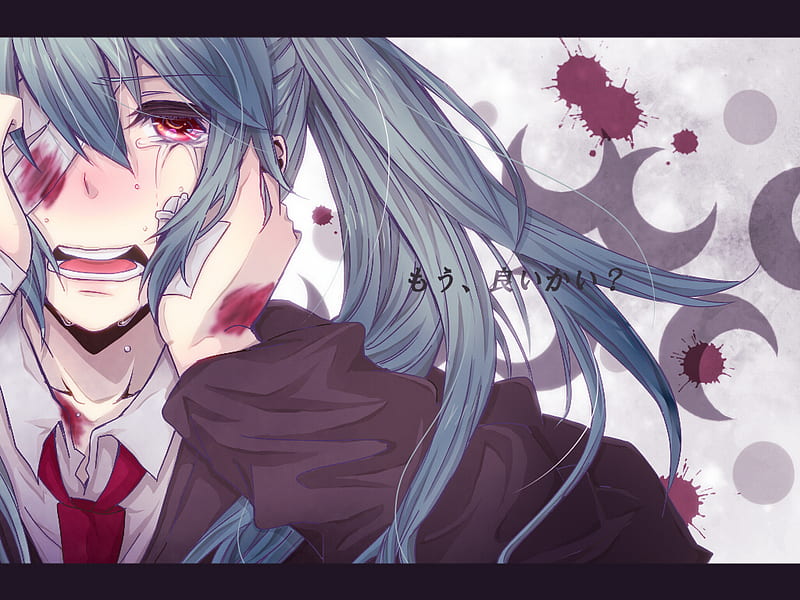 hatsune miku bleeding