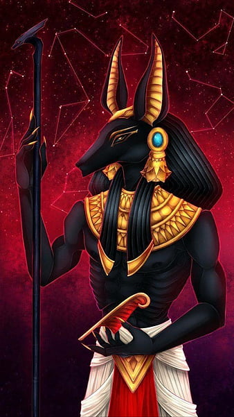 egyptian god anubis wallpaper