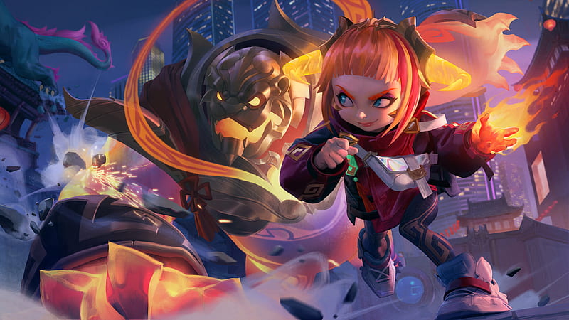 1360x768 Annie League Of Legends Laptop HD HD 4k Wallpapers Images  Backgrounds Photos and Pictures