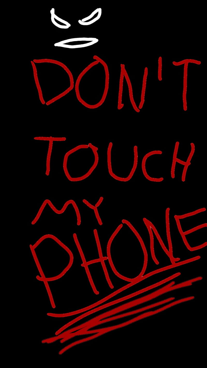 Dont Touch My Phone Lock Screen Screen Hd Mobile Wallpaper Peakpx