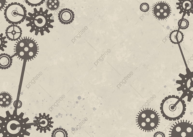 Gears Steampunk Abstract Background, Old And Worn Out, Old Fashioned, The Conduit Background for, HD wallpaper