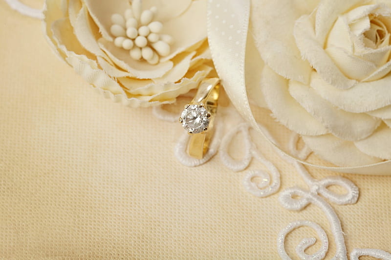 Wedding, flower, ring, decoration, HD wallpaper | Peakpx