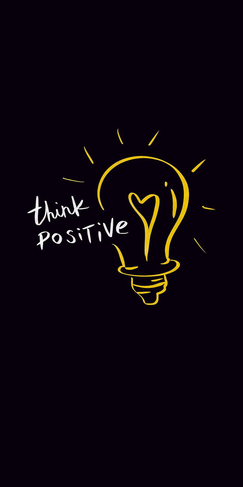 HD think positive wallpapers | Peakpx