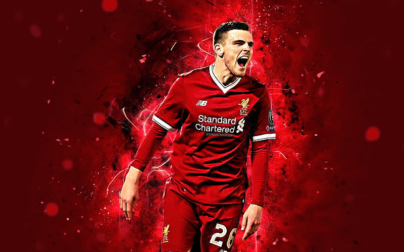 Andrew Robertson, Andy, Liverpool FC, Soccer, Scottish, HD wallpaper
