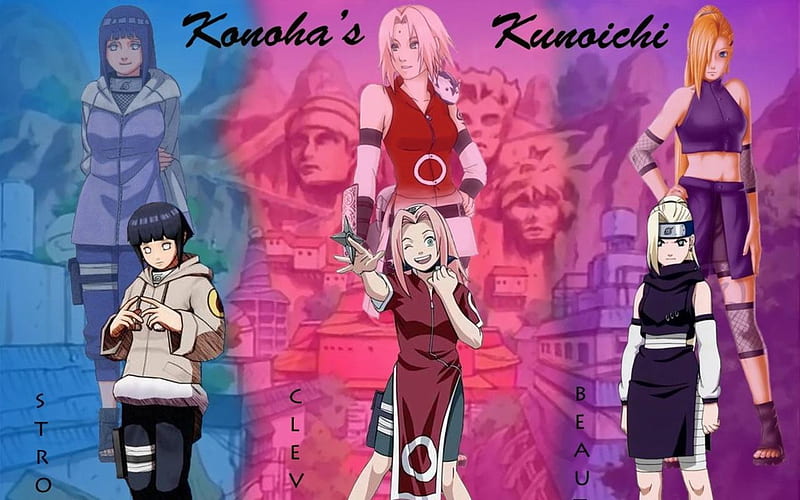 Naruto Clássico  Naruto girls, Naruto, Kunoichi naruto