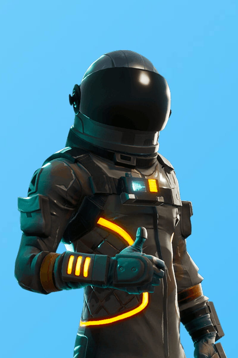 Fortnite, awesome, cool, dark voyager, HD phone wallpaper