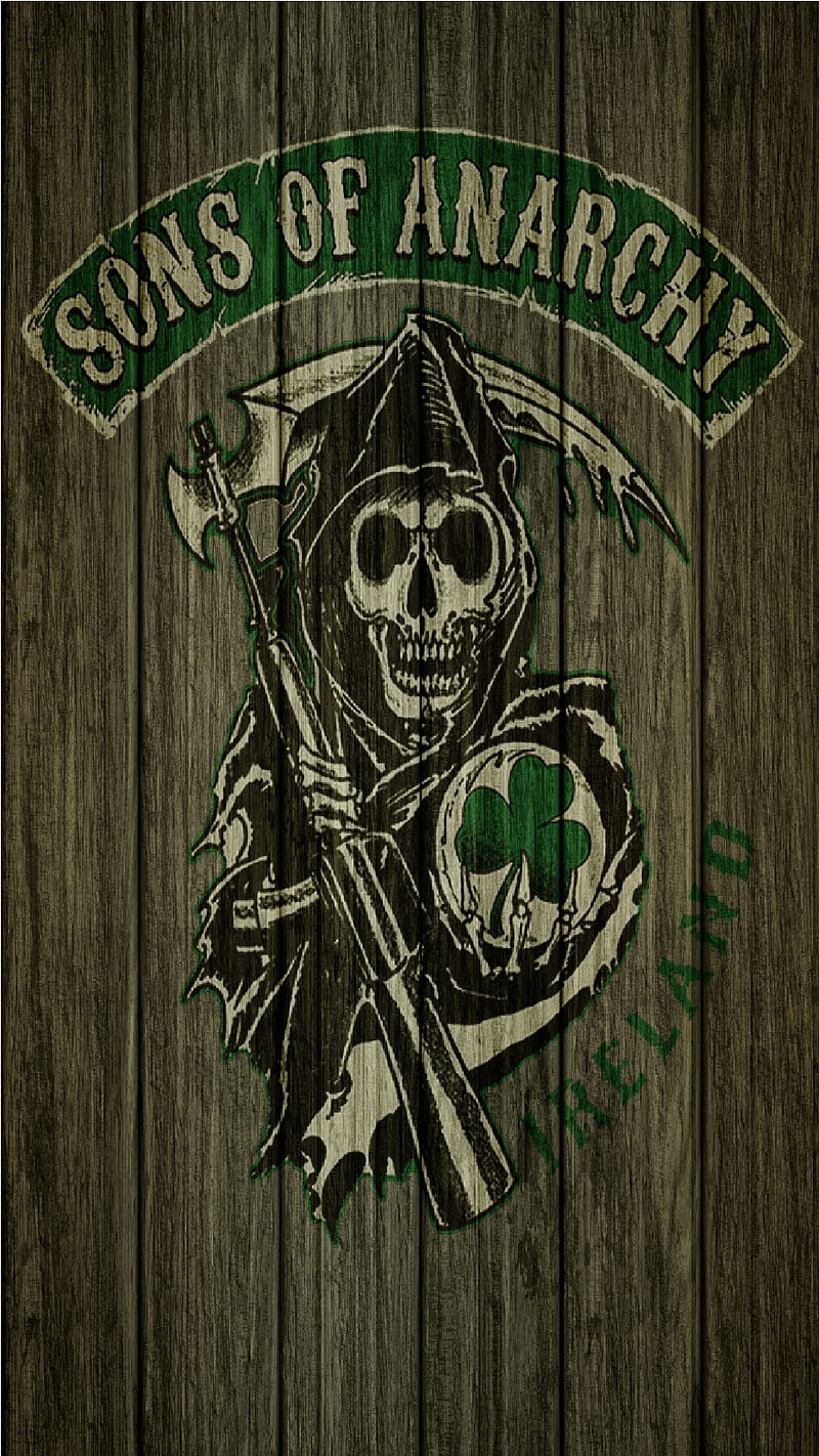 Sons of Anarchy, biker, bikers, ireland, irish, samcro, soa, HD phone wallpaper