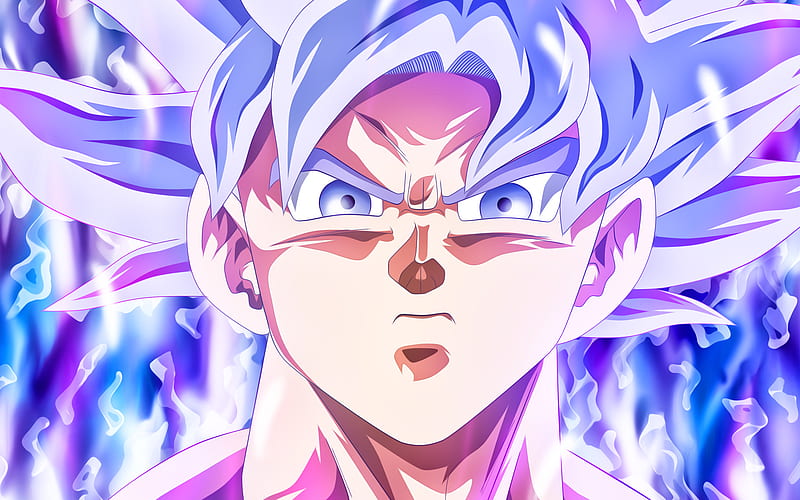 Ultra Instinct Goku Portrait Art Dbs Close Up Dragon Ball Migatte