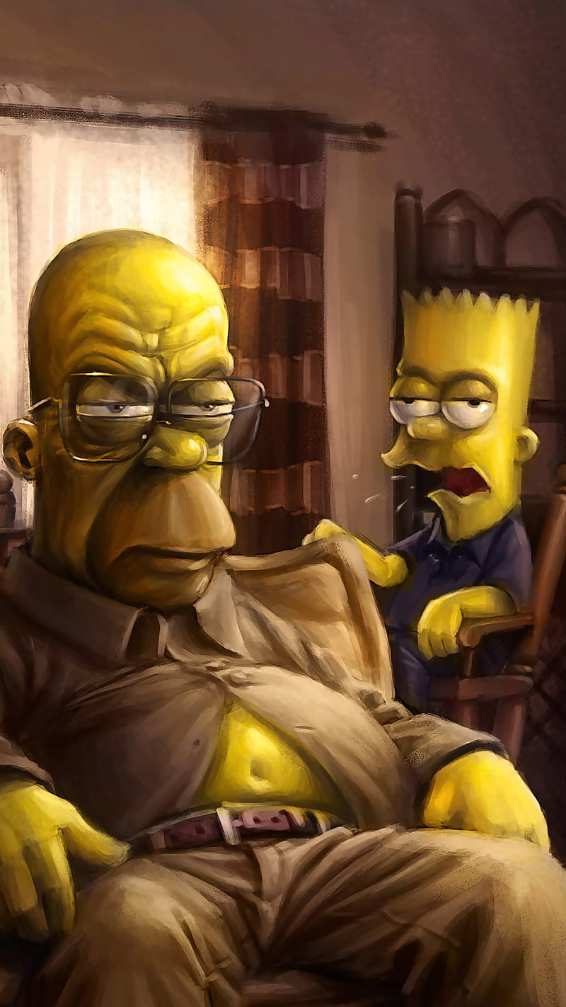 Homer realist, simpson, HD phone wallpaper