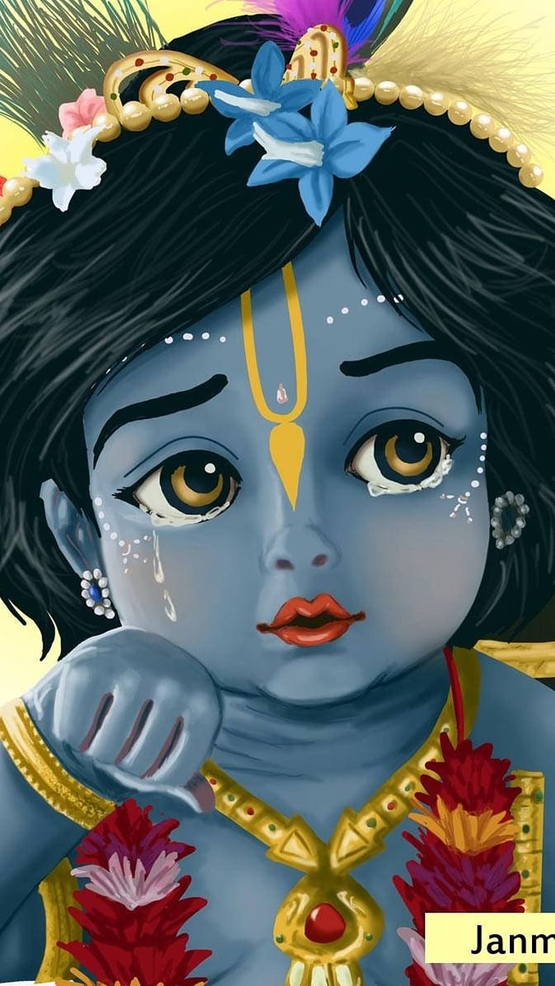 Little Krishna Iii Wallpaper - Download to your mobile from PHONEKY