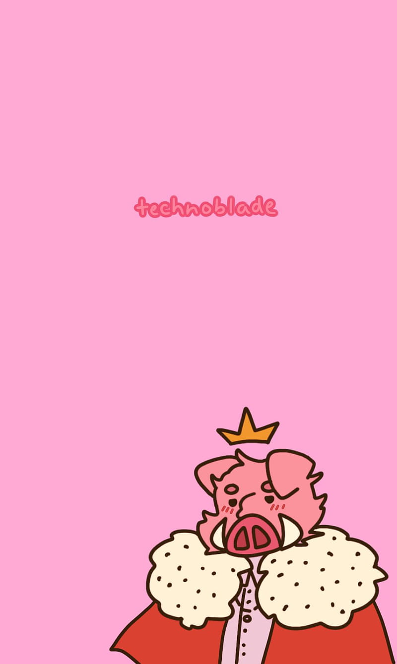 technoblade: crown!  Wallpaper iphone cute, Mc wallpaper, Cute