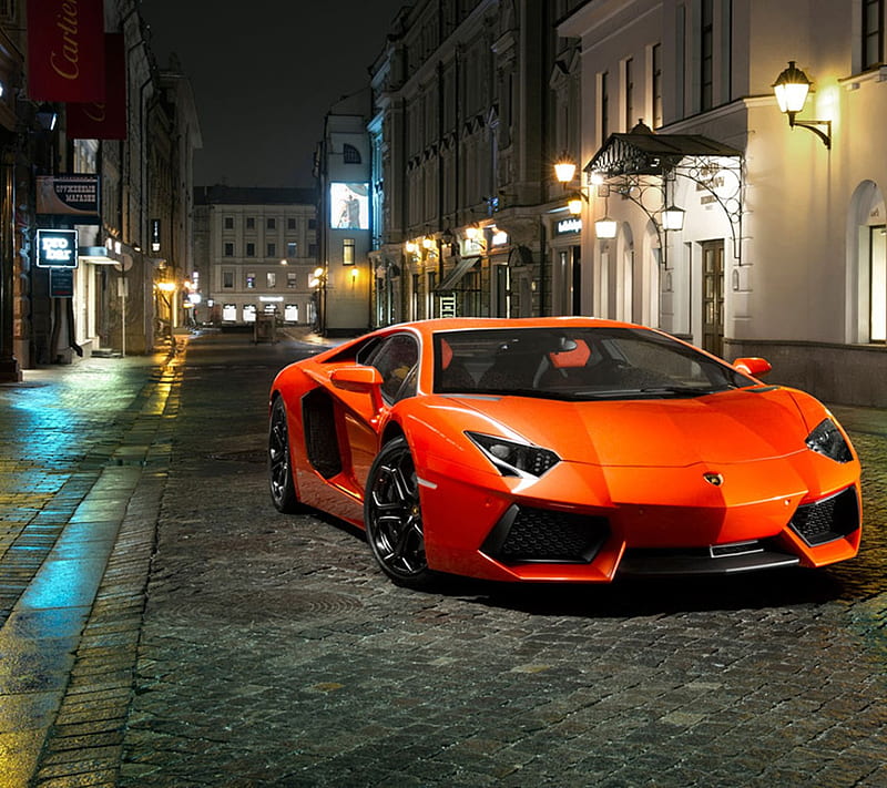 Lamborghini, auto, car, cool, new, race, red, speed, vehicle, HD wallpaper