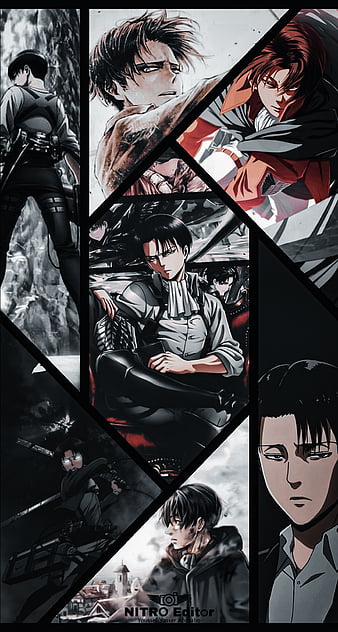 Levi Attack on Titan, aesthetic, anime, attack on titan, iphone, HD ...