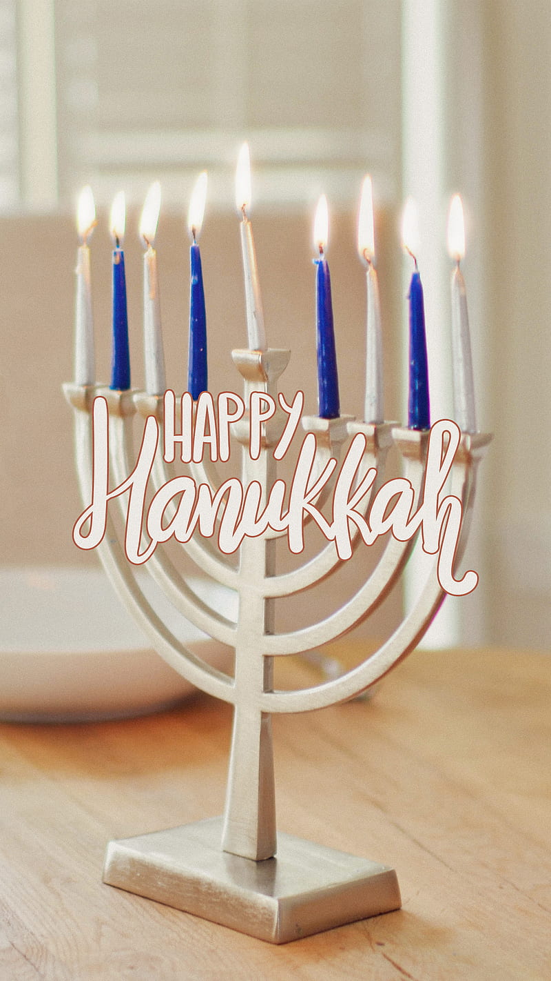 Happy Hanukkah!, Hanukkah, Ho, festive, holidays, menorah, new year, winter, HD phone wallpaper
