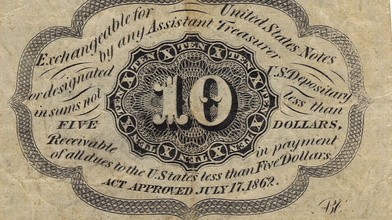 Money Act Approved July 17 1862 Money, HD wallpaper