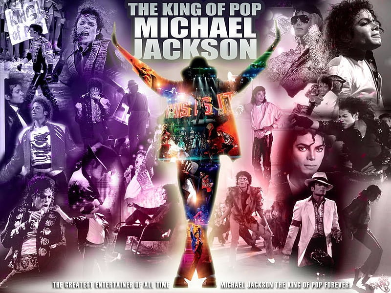 MICHAEL-JACKSON-FOREVER2, king, mj, people, colored, music, pop, man, jackson, HD wallpaper