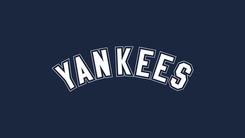 Yankees Logo In Stripes Background Baseball HD Yankees Wallpapers, HD  Wallpapers