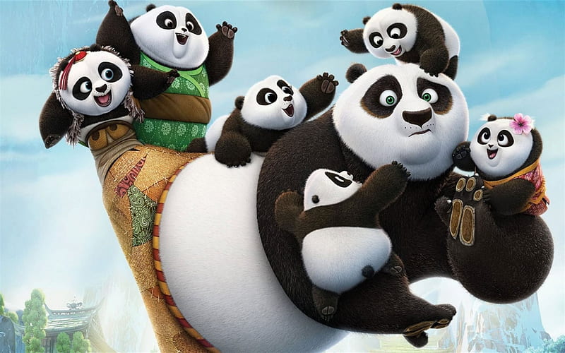 Kung Fu Panda 3, 2016, panda, 3d panda, HD wallpaper | Peakpx
