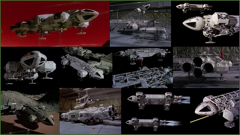 Space:1999 Eagle Transporter, Eagle Transporter, Eagle, spaceship, Space1999, HD wallpaper