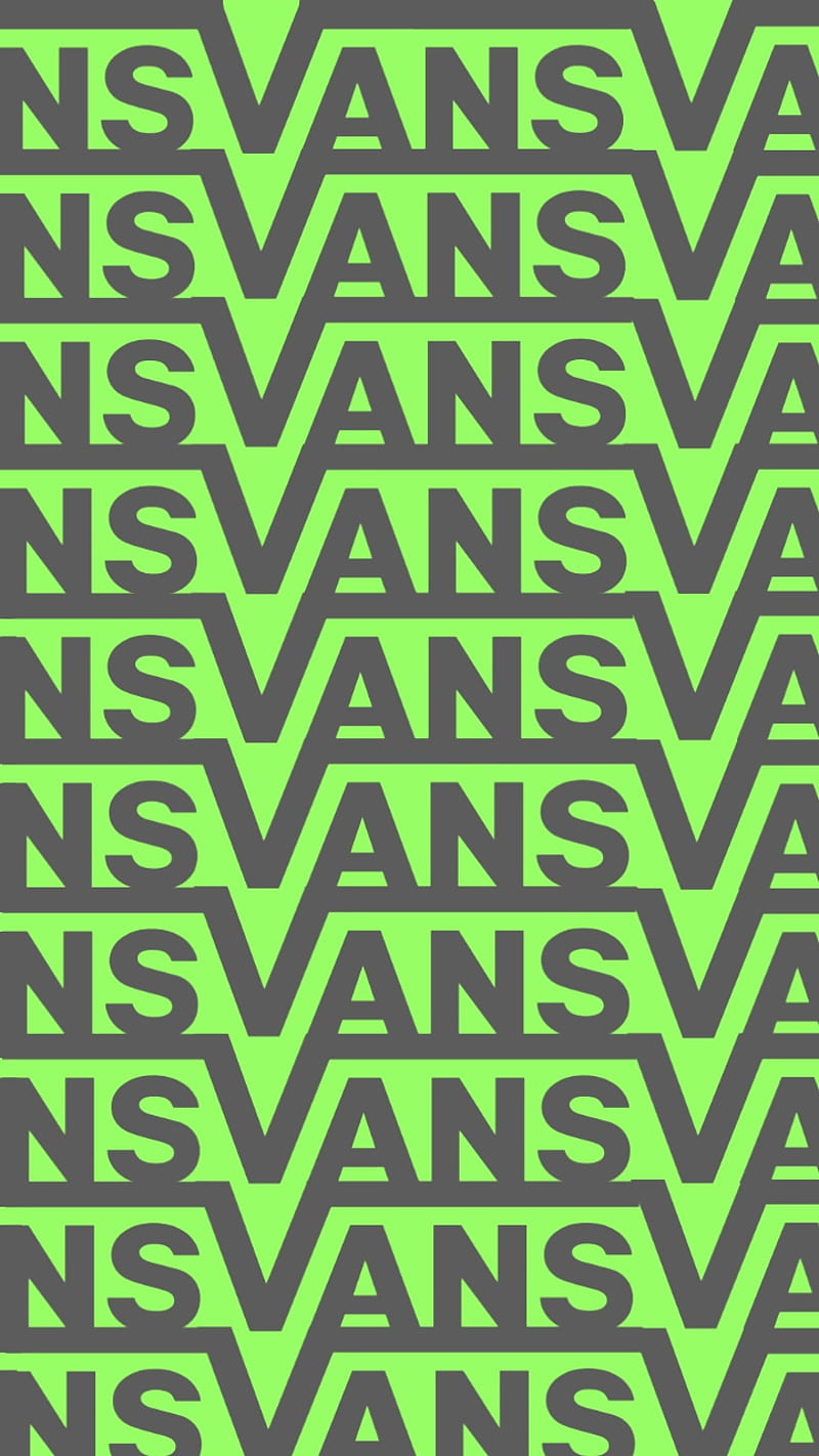 vans logo repeat, vans, logo, brand, HD phone wallpaper
