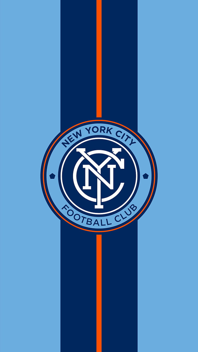NYCFC 2019 stripes, nycfc, logo, mls, football, soccer, new york, new york city, HD phone wallpaper