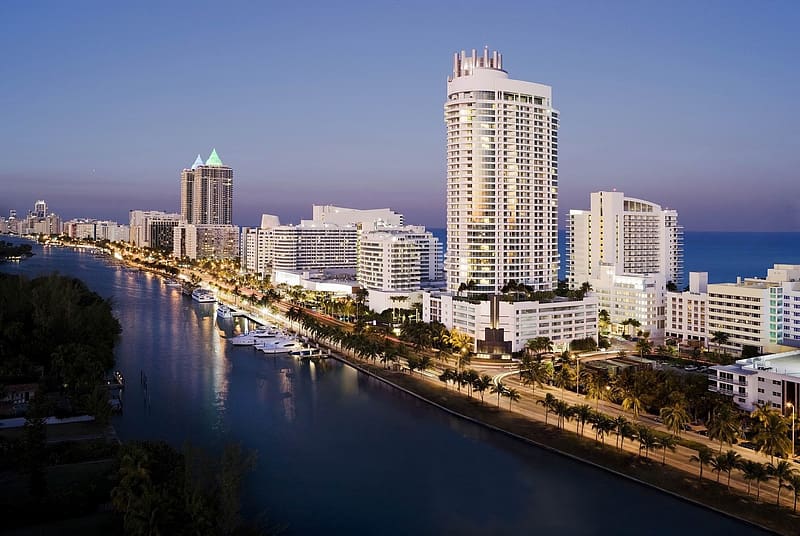 Cities, Miami, Florida, Miami Beach, HD wallpaper