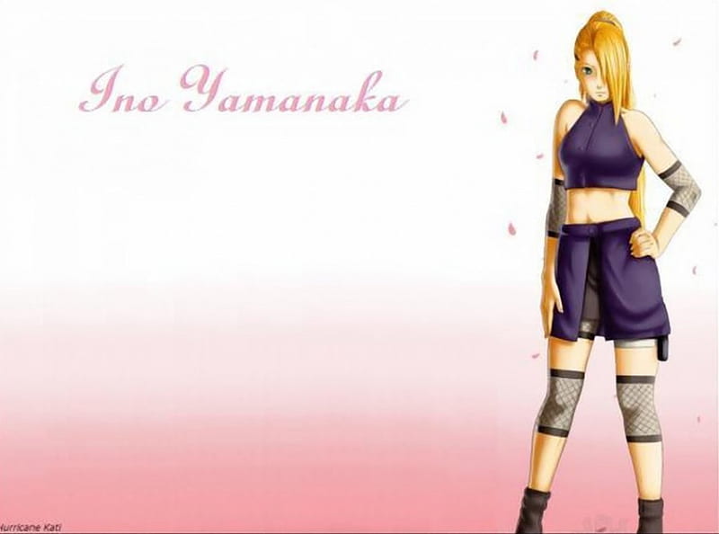 Ino, yamanaka ino, girl, anime, HD wallpaper