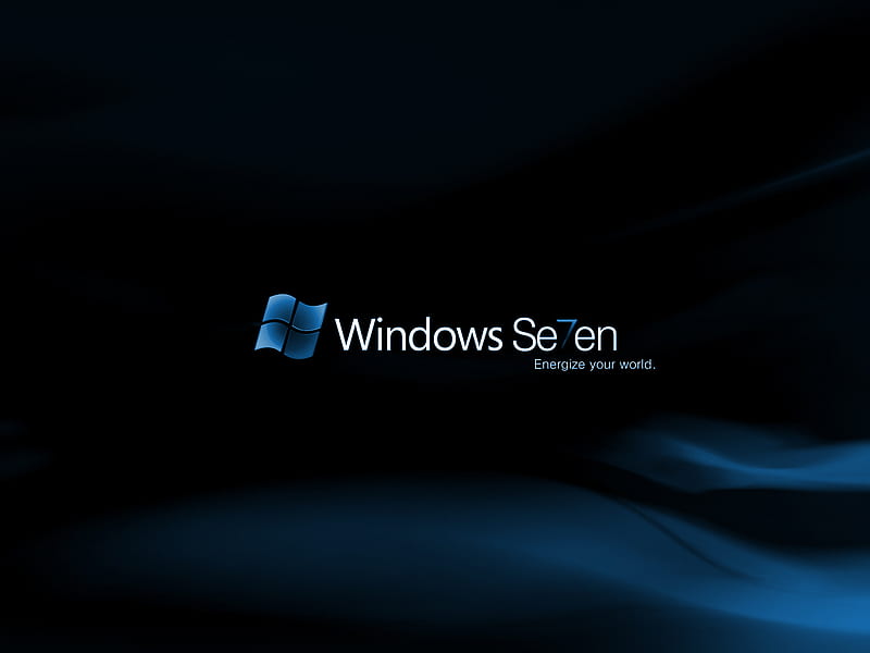 Windows 7 Nocturnal Blue, se7en, windows 7, light blue, streamline, aurora, 7, windows seven, HD wallpaper