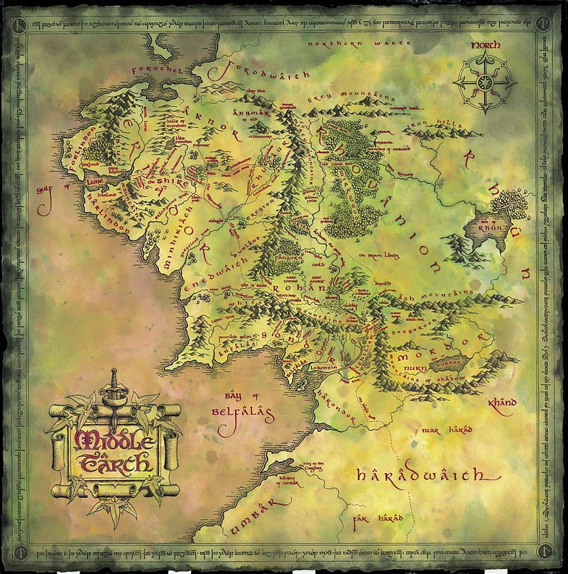 Middle earth, hobbit, kingdom, HD phone wallpaper