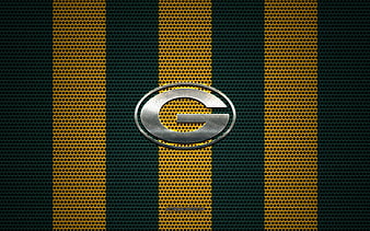 green bay Packers simple logo yellow 1920×1080