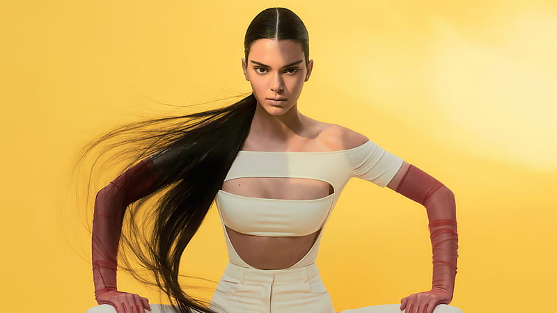 Kendall Jenner Vogue 2021, HD wallpaper
