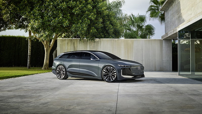 Audi A6 Avant e-tron Concept 2022, HD wallpaper