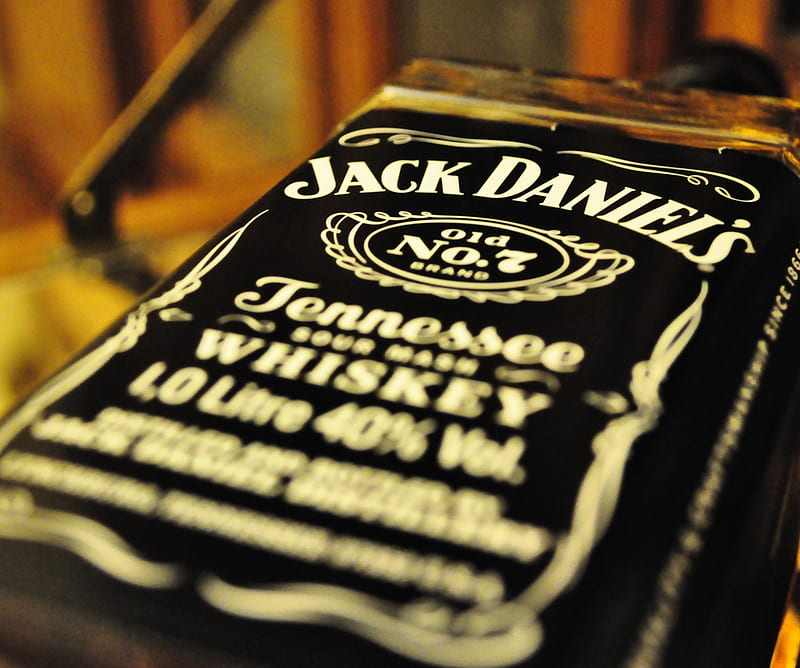Jack Daniels, alcohols, bottle, drink, whiskey, HD wallpaper