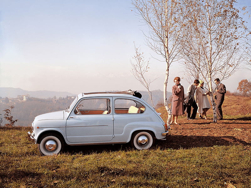 Fiat 600 (1955), 600, fiat 600, fiat, 600 fiat, HD wallpaper