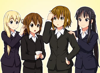 College Student, k-on, mio, ritsu, manga, college, student, mugi