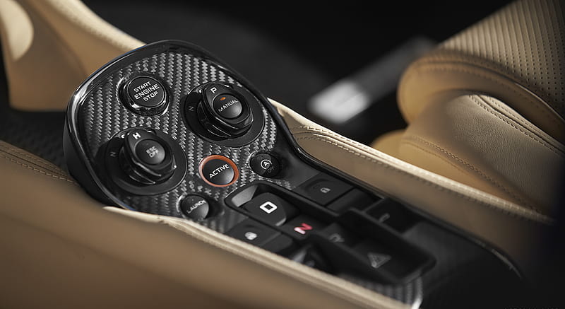 2017 McLaren 570GT - Interior, Controls , car, HD wallpaper