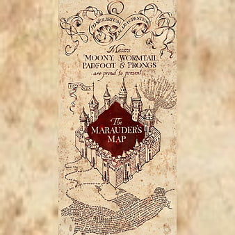 Harry Potter Marauders Map - Harry Potter Aesthetic, HD phone