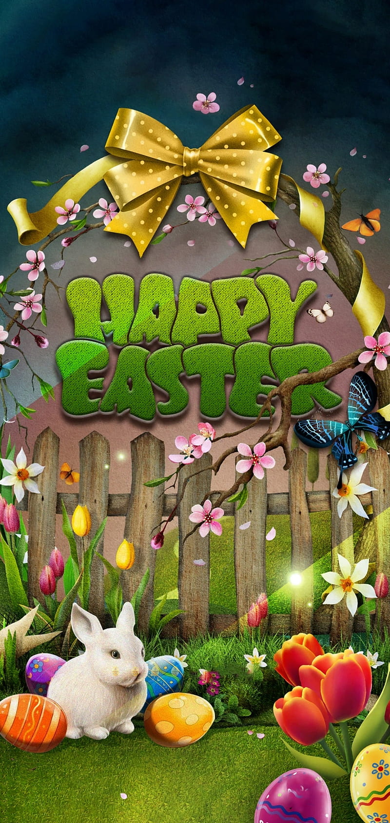 Easter, bunny, HD phone wallpaper