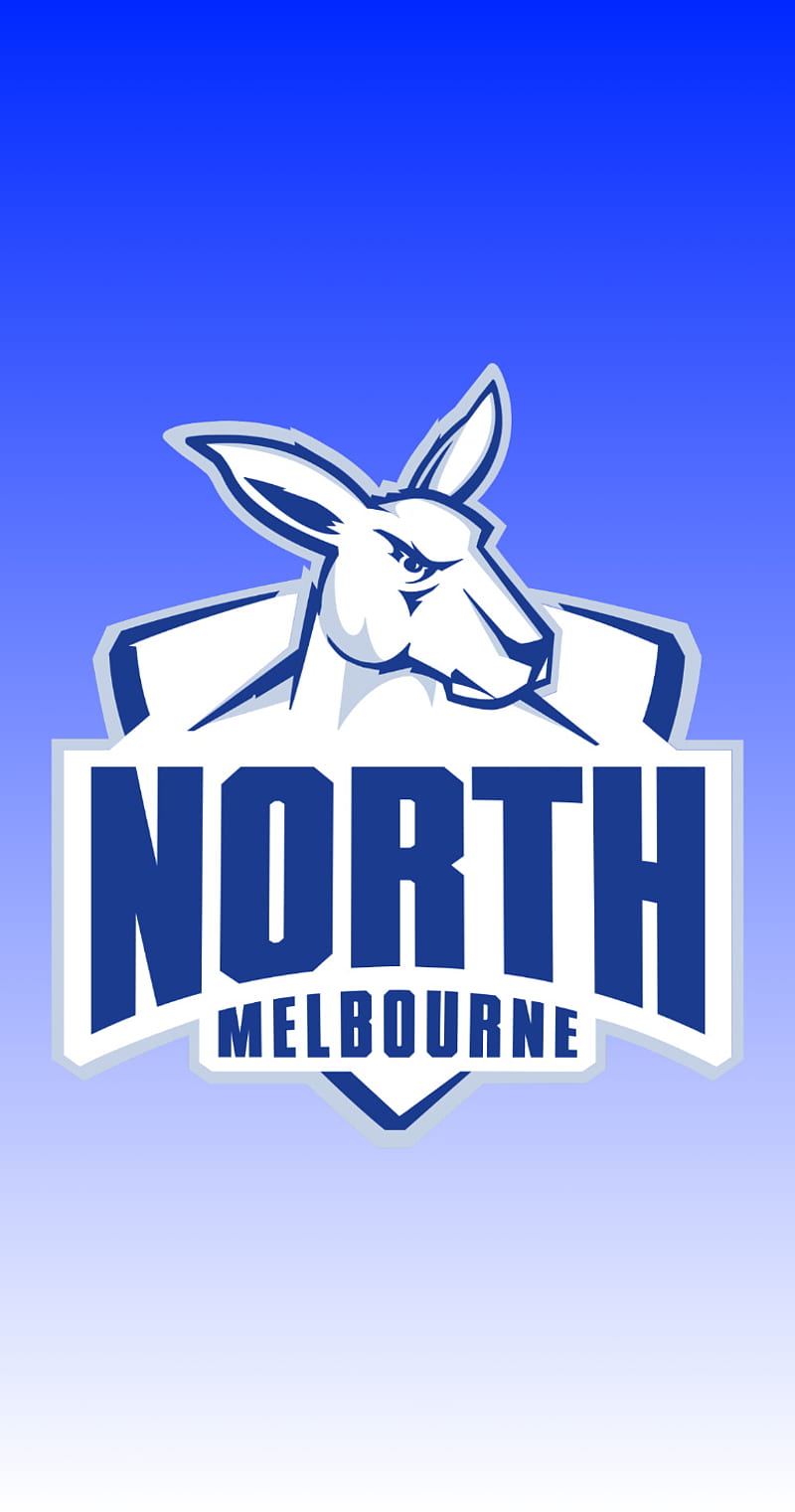 Nth Melb Kangaroos, afl, north melbourne, HD phone wallpaper