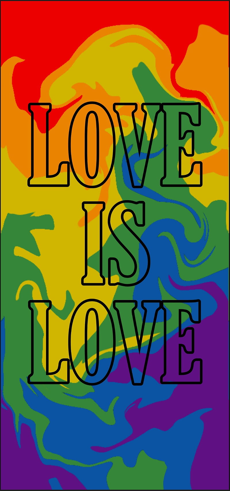 Love is Love, bi, bisexual, gay, lesbian, lgbt, queer, HD phone wallpaper