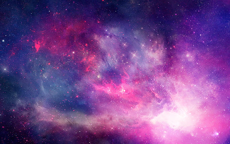 Purple Nebula Universe Space Abstract Design, HD wallpaper | Peakpx