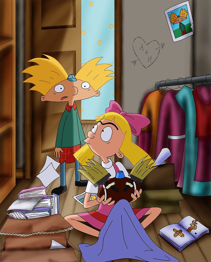 Helga's Not So Secret Shrine. Hey Arnold, Arnold , Arnold And Helga, HD phone wallpaper