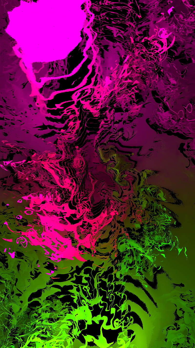 Fractal Depth 1, Fractal, HQ, abstract, asmr, blue, candy, colorful, cotton candy, desenho, distort, floss, flow, fun, glitch, graphics, happy, joy, live, loop, mood, motion, pink, pixel, sort, surreal, vivid, HD phone wallpaper