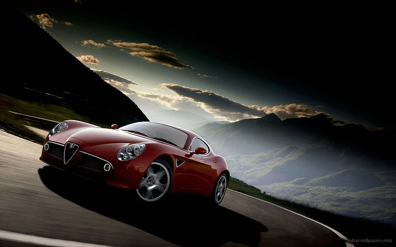 Alfa Romeo 8C Competizione 2, HD wallpaper