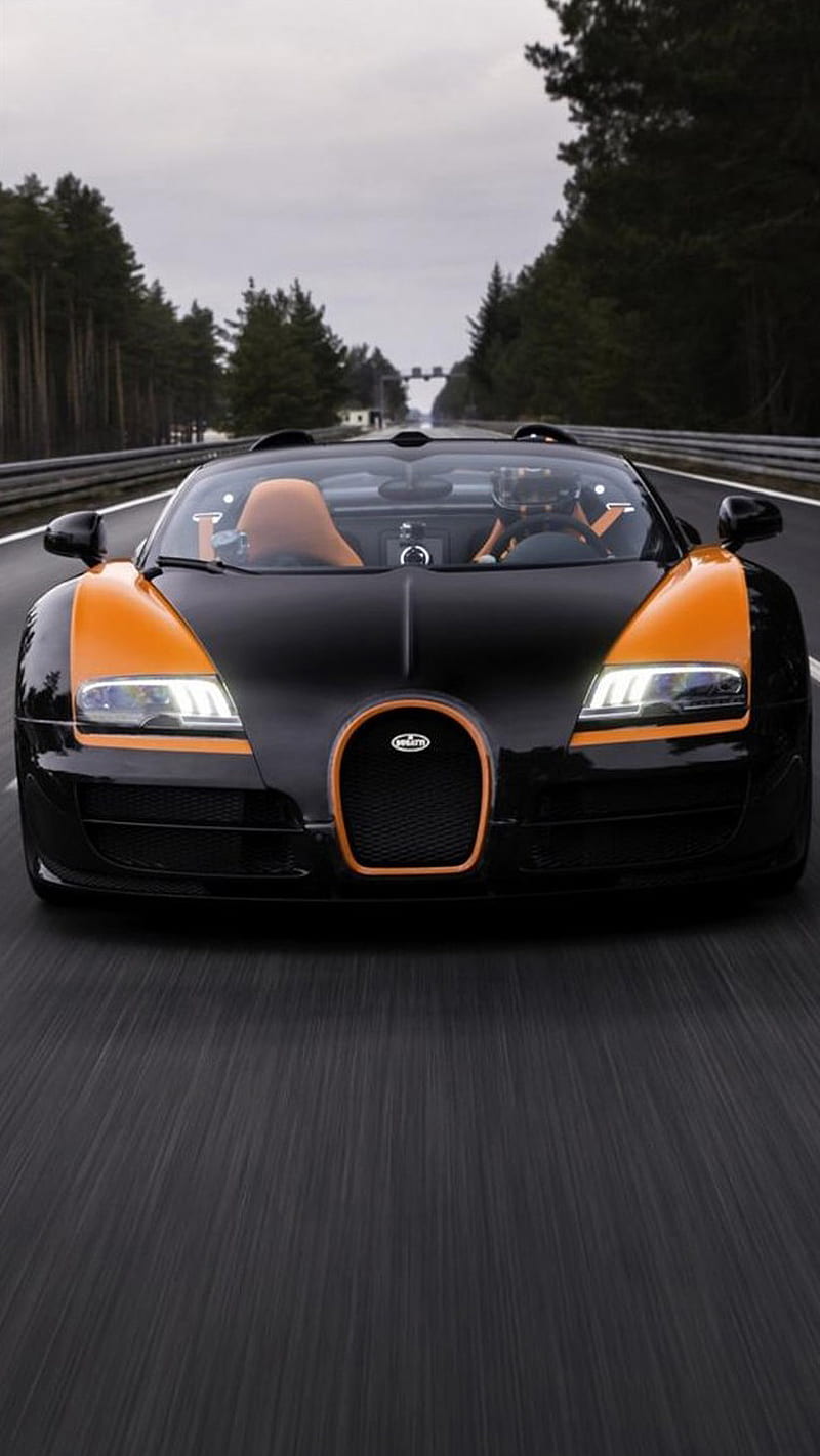 Buggati Veyron, bugatti, grand, sport, vitesse, HD phone wallpaper