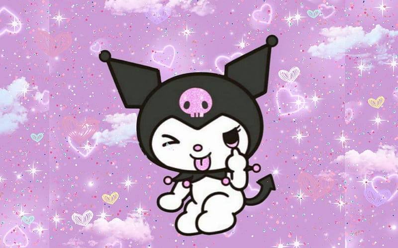 Sanrio Kuromi Cute Pink Aesthetic Pc In 2022. Cute Laptop, Kawaii, Cute, HD  wallpaper