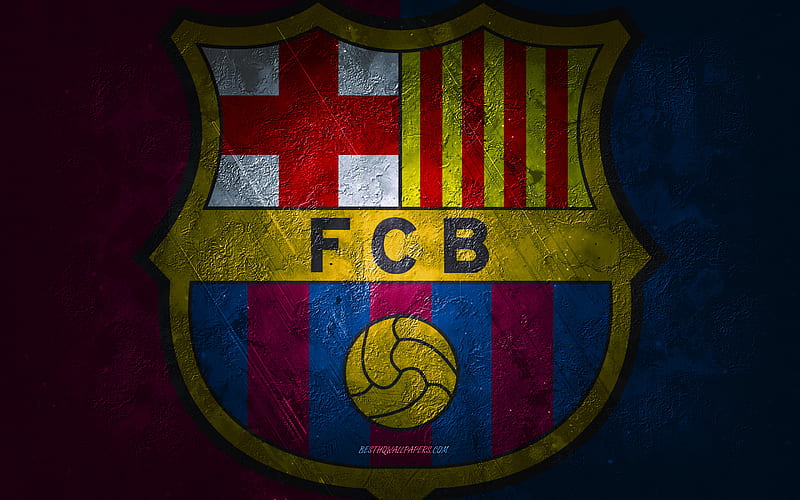FC Barcelona, futbol club barcelona, soccer, symbol, barca, logo, football, emblem, crest, HD wallpaper
