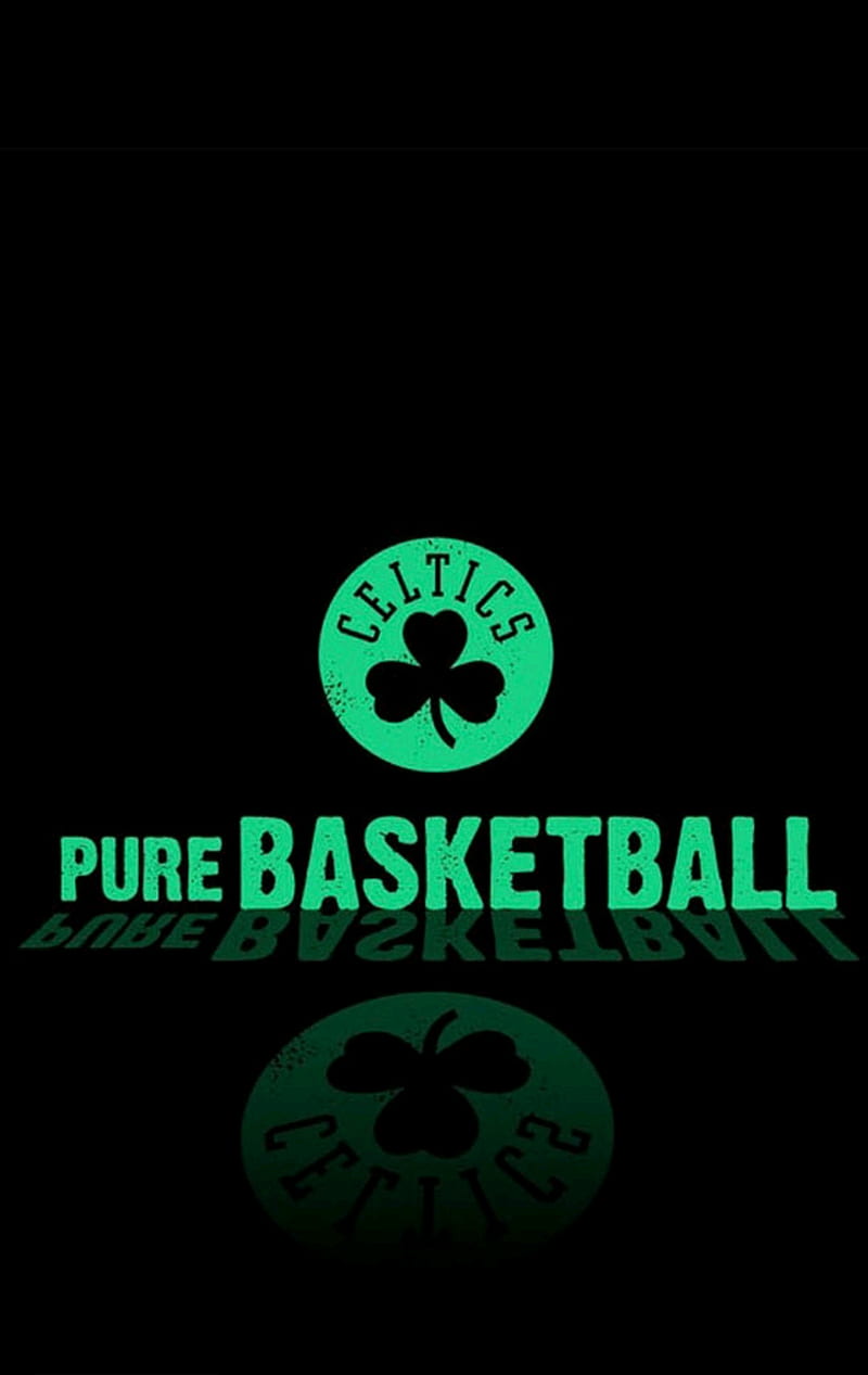 Boston Celtics pure, basketball, logo, nba, sport, esports, HD phone wallpaper